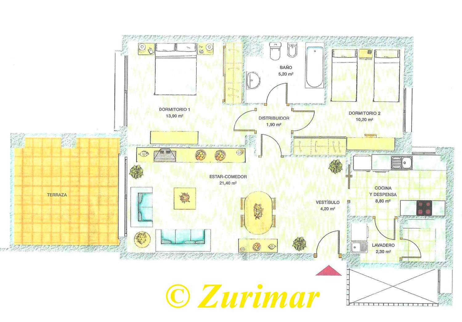 Marina Serena Golf – on beachfront